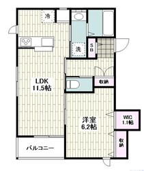 （仮称）二宮メゾンＢ棟の物件間取画像